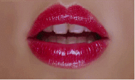 bisou lèvres rose